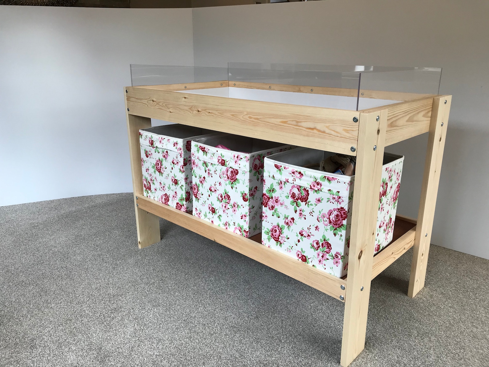 Large Indoor Guinea Pig Cage / Enclosure with storage shelf Etsy