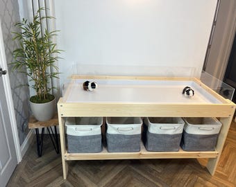 Large Indoor Guinea Pig Cage / Enclosure with storage shelf 148x74x94cm