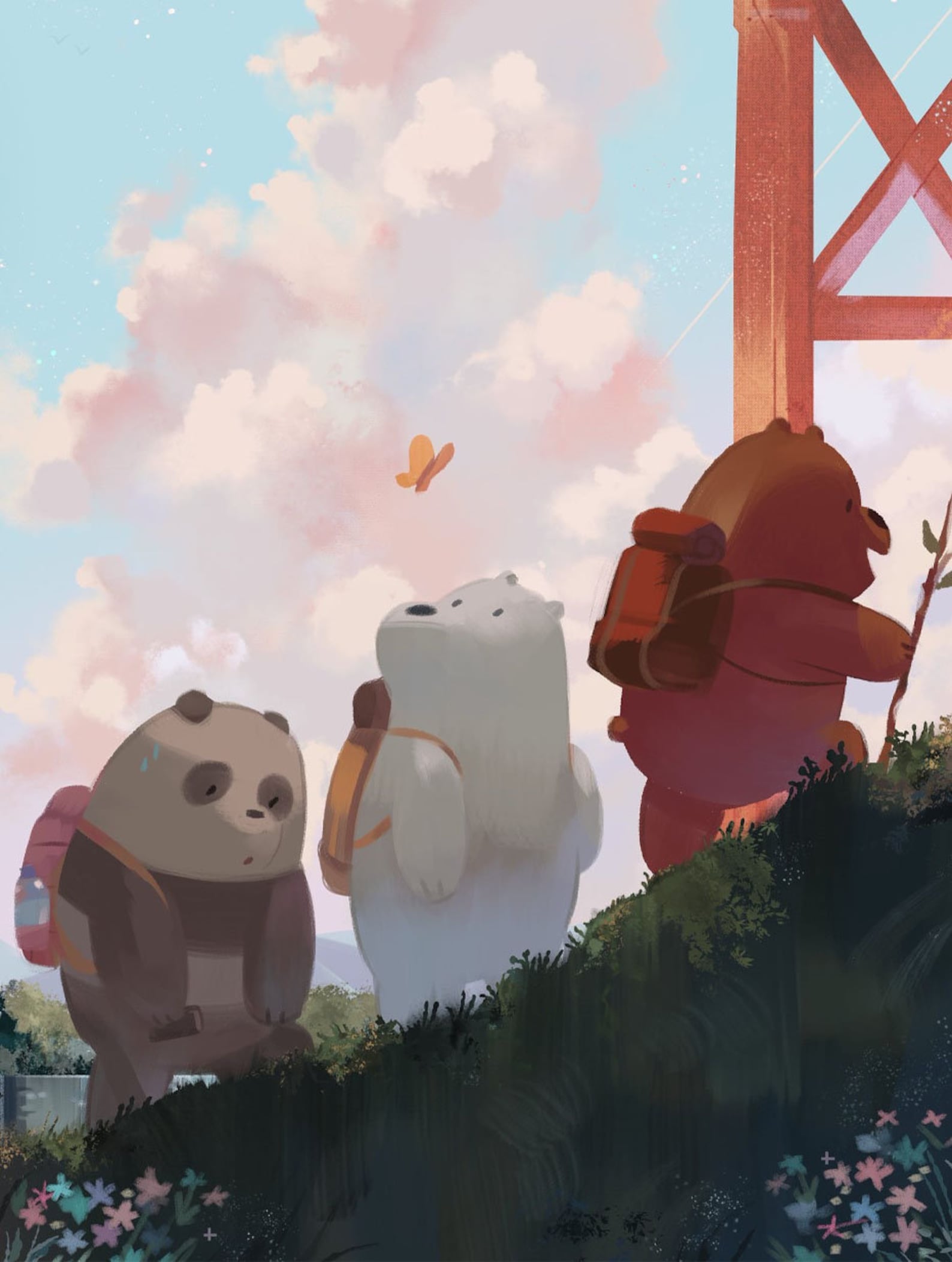 We Bare Bears Poster Print Movie Wall Art Cinema A6 A5 A4 A3 | Etsy