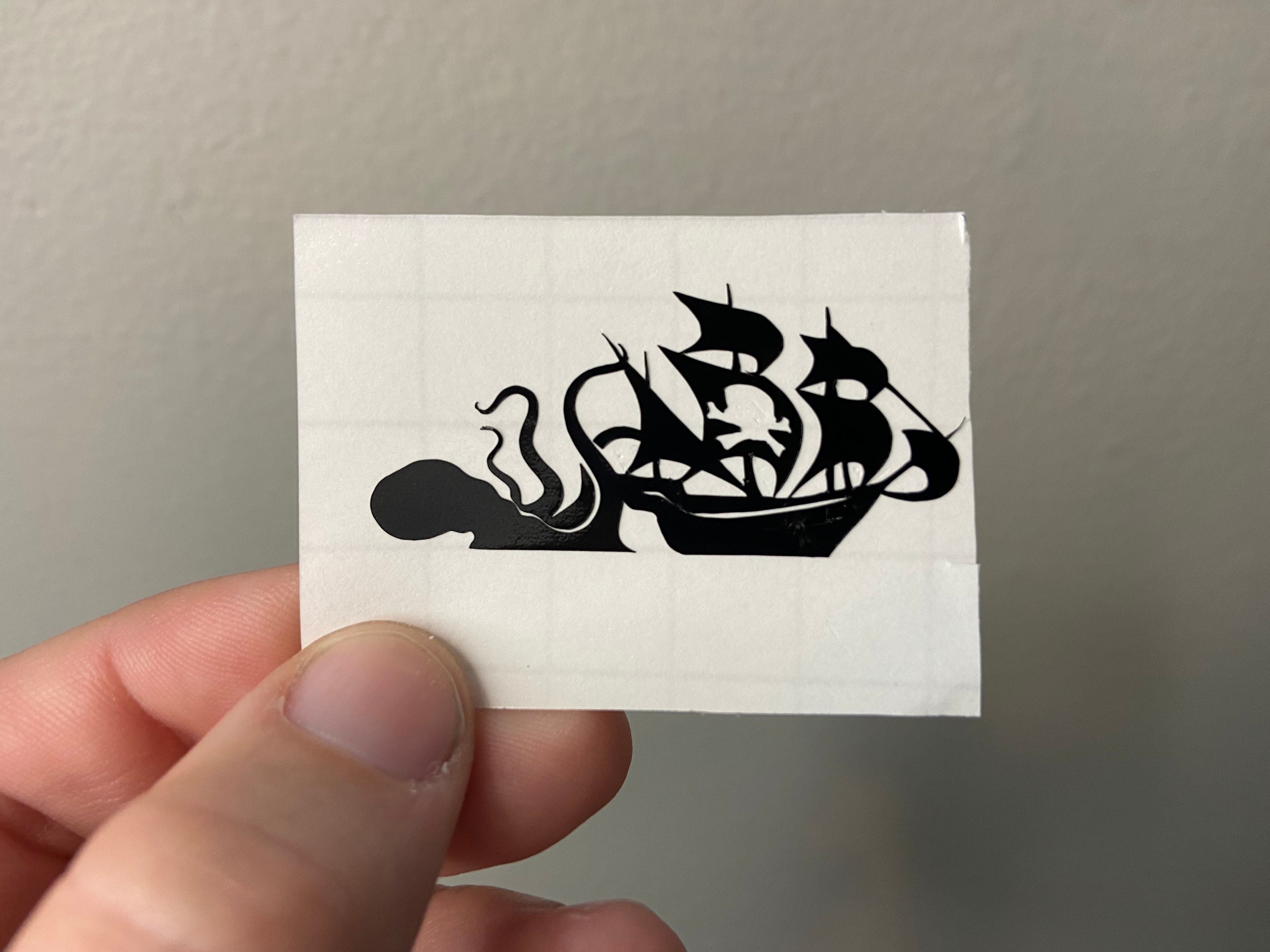 Kraken Jeep Easter Egg Decal Etsy