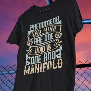 Zen Interbeing Emptiness Void Wisdom | Buddhist Diamond Sutra | Thich Nhat Dharma Sangha Meditation Gift | Heart Mind Graphic Art T-Shirt