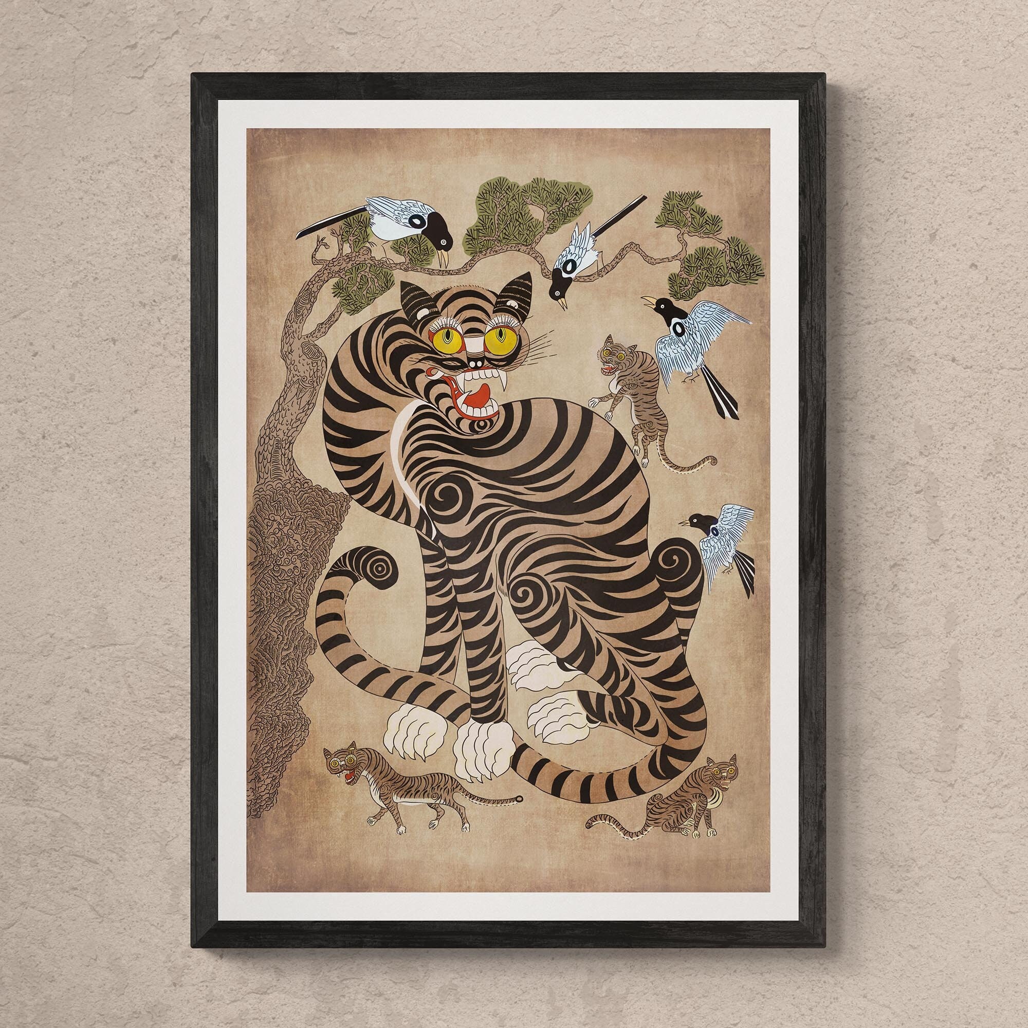 絵画 Tiger 784d9a5541f2d4cc6c773fd672720b