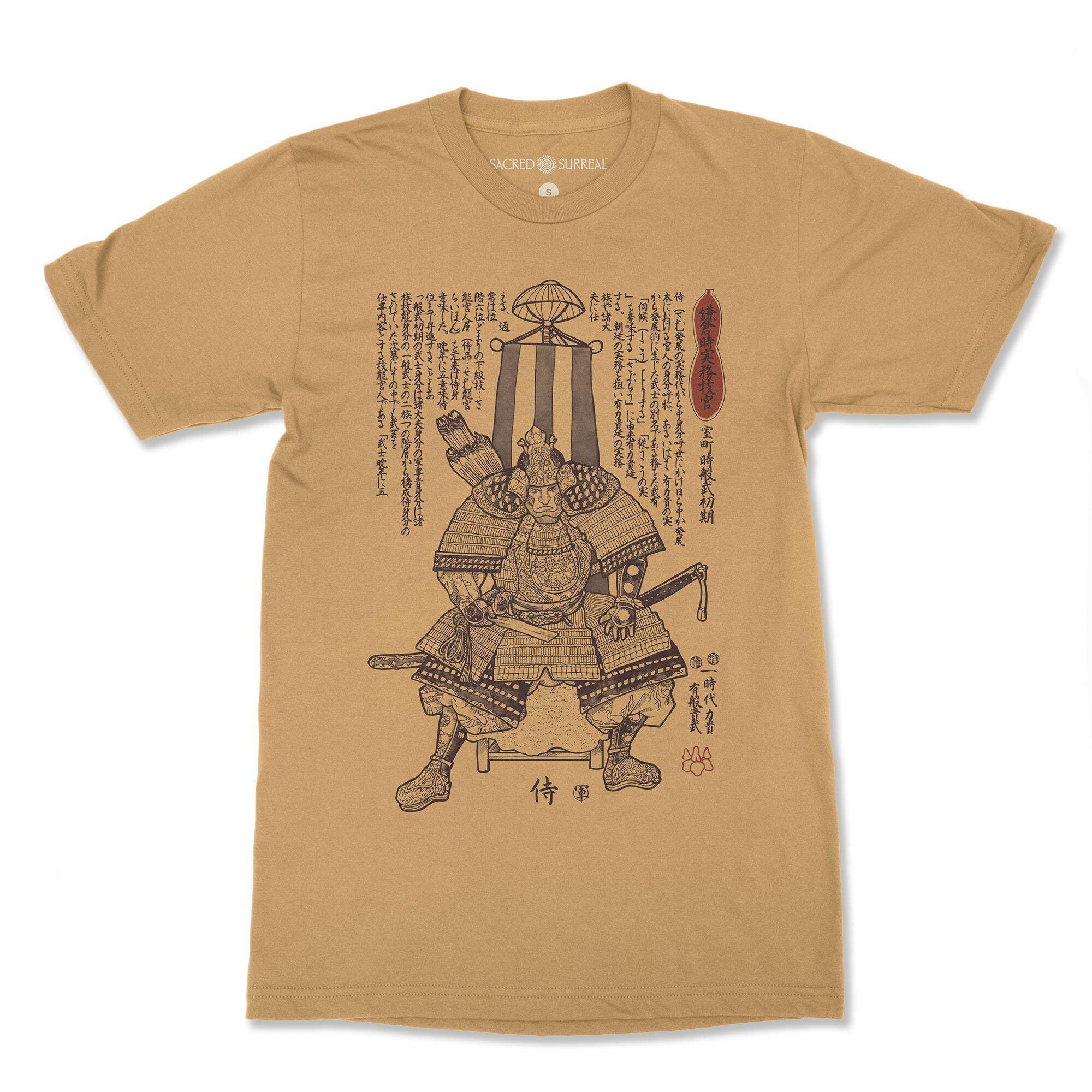 Kuniyoshi's Oda Nobunaga Japanese Samurai Ronin Shirt