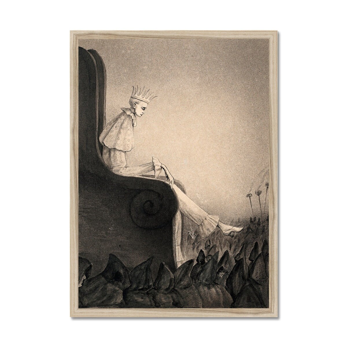 Alfred Kubin: the Last King, Symbolist (anti Capitalist