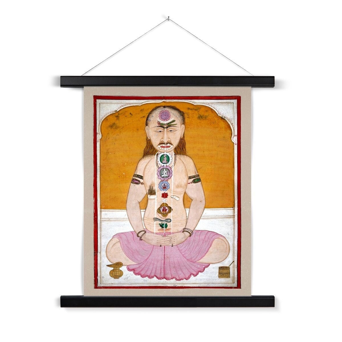 Chakras and Kundalini Vintage Raja Hatha Yoga Nadis Sidhi Sadhu