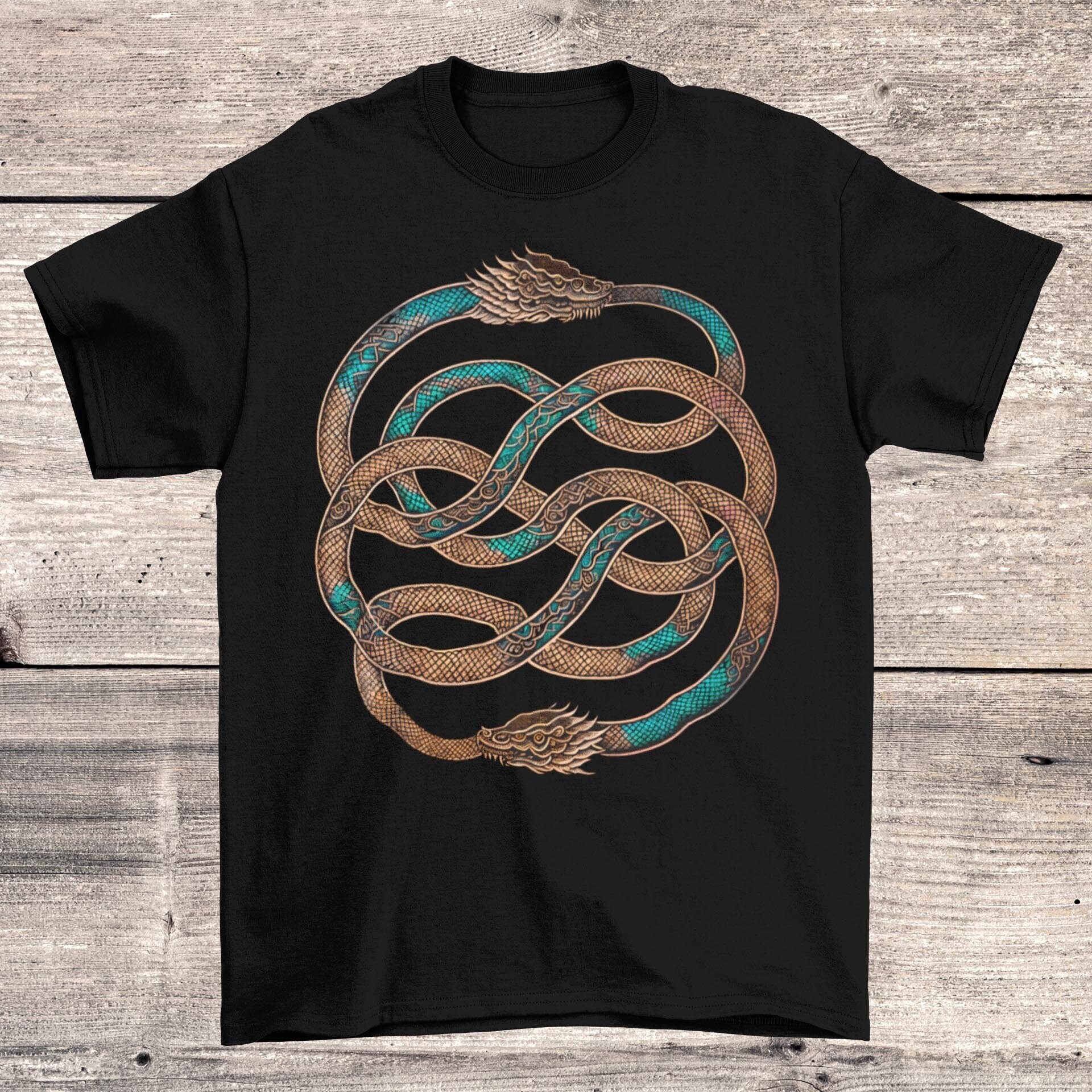 トップス iDeaswam OUROBOROS LOGO TEE (Black) M IDEASWAM OUROBOROS LOGO TEE Black XL