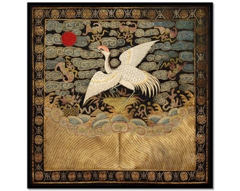 漢代　刺繍画　鳥草紋　中国　骨董品　古美術　古代シルク　絹　絵画 il_340x270.3298896916_jk5b.jpg