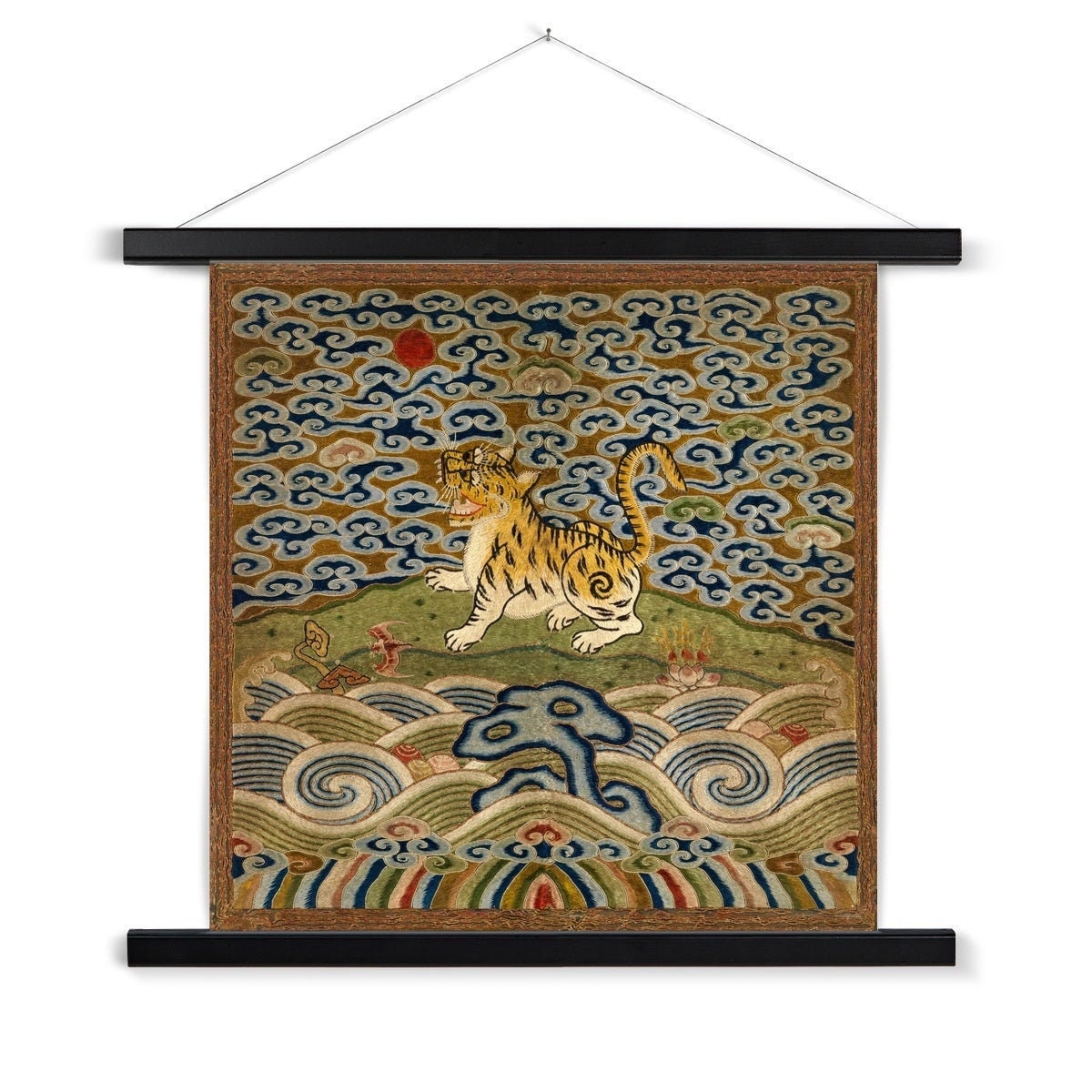中国清時代　刺繍額　長さ78.5㎝　東Y7-0430☆1Fトヒトコ il_fullxfull.3649684233_1oyb.jpg