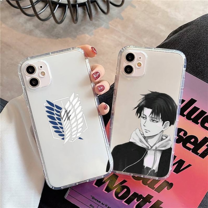 Anime Attack On Titan Phone Cases Transparent for iPhone 11 12 mini pro Xs MAX 8 7 6 6S Plus X 5S SE 2020 XR 