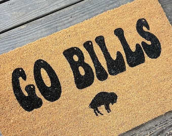 Buffalo Bills Doormat, Go Bills, NFL