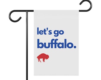 Chodźmy, flaga ogrodu Buffalo | Baner domu