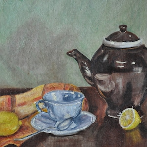 Vintage Still Life Painting