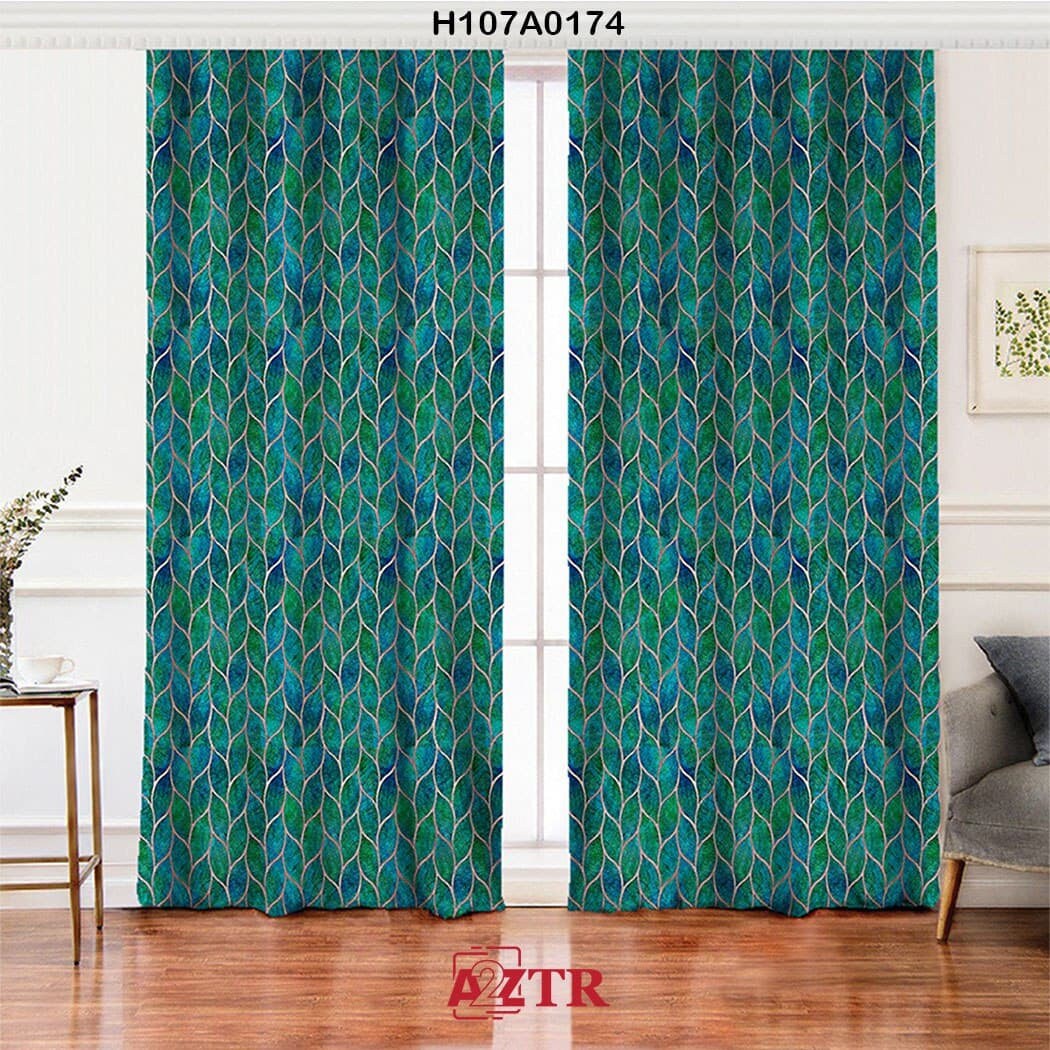 Grüne Vorhänge für Wohnzimmer Vorhänge und Drapes florale | Etsy