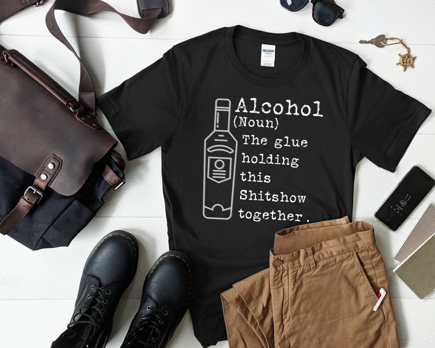 Alcohol Shirt Alcohol Tshirt Funny Drinking Shirt Sarcastic | Etsy