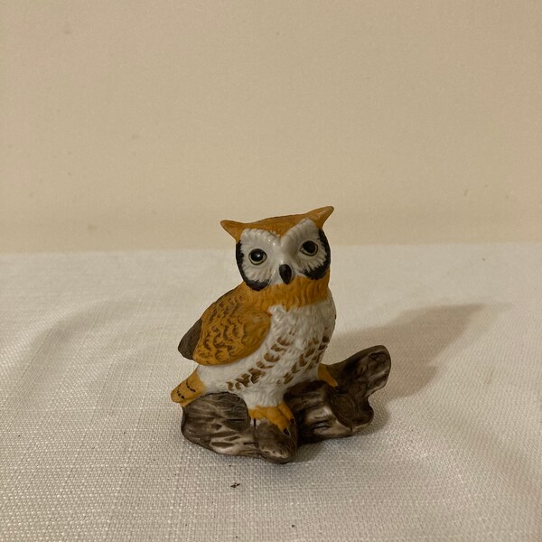 Owl Figurine - Etsy