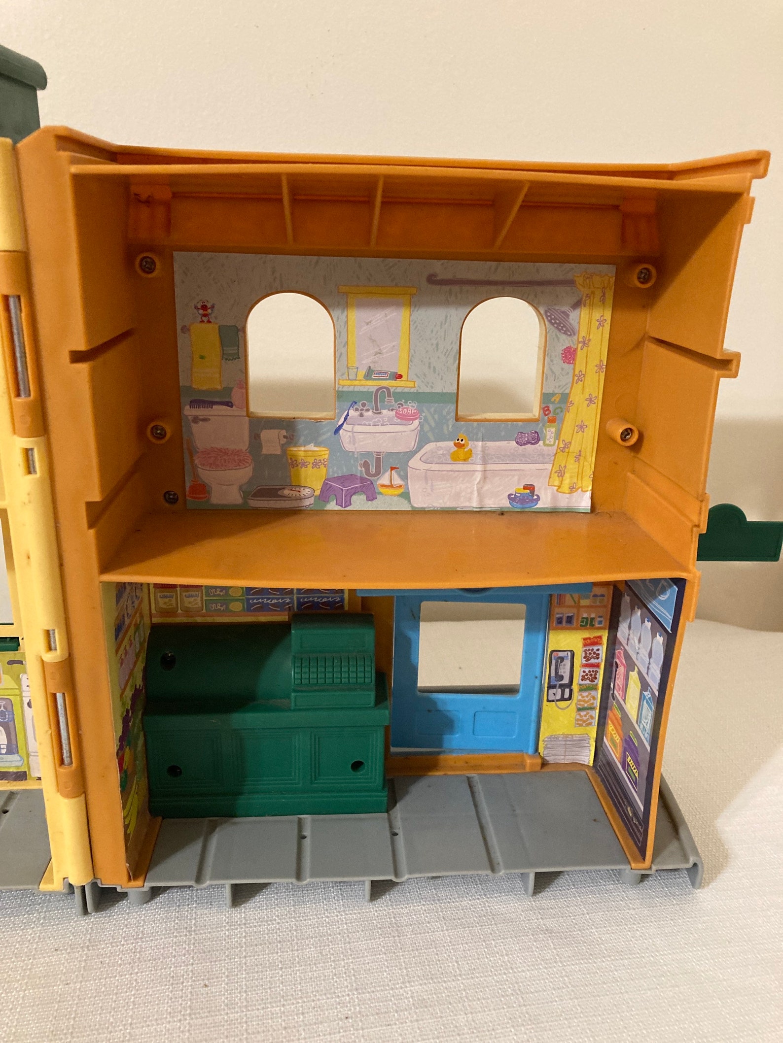 Hasbro Sesame Street Mr Hoopers Store Play set Vintage little | Etsy