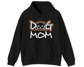 Dog Mom - Hoodie, Dog Mom Hoodie, Fur mama, Dog mama, Dog Lover Gift, Pet Lover Gift, Animal Lover Hoodie, Dog Mom Gift, Dog Person Hoodie