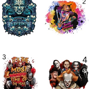 Horror stickers