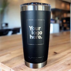 Laser Engraved Yeti Tumbler: Personalized Corporate Logo Gift