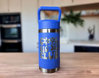 BIG SIS Kids Bottle: YETI 12oz Water Cup (Engraved, Toddler Size)