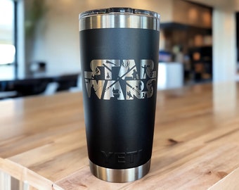 Yeti Laser Engraved Authentic Tumbler - STAR WARS , Gift for Him , Gift for Her , Gift for Husband