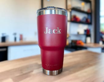 Personalized Laser Engraved Yeti 30 oz Tumbler
