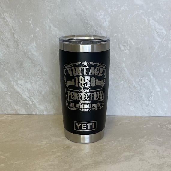 REAL YETI 26 Oz. Laser Engraved Camp Green Stainless Steel Yeti