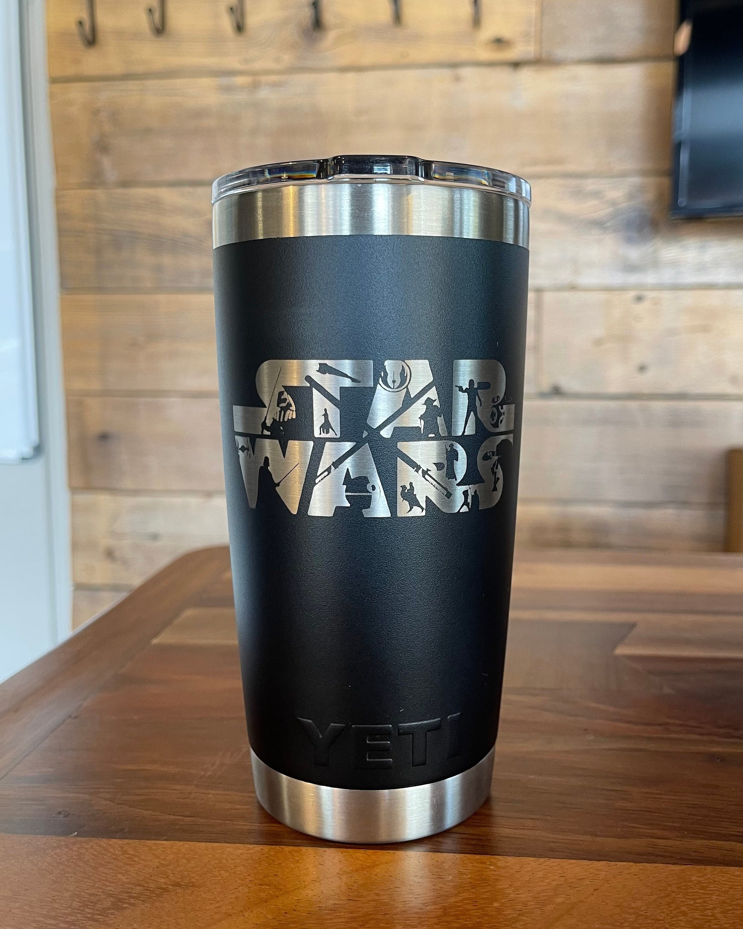 Yeti Laser Engraved Authentic Tumbler - STAR WARS , Gift for Him , Gift for  Her , Gift for Husband