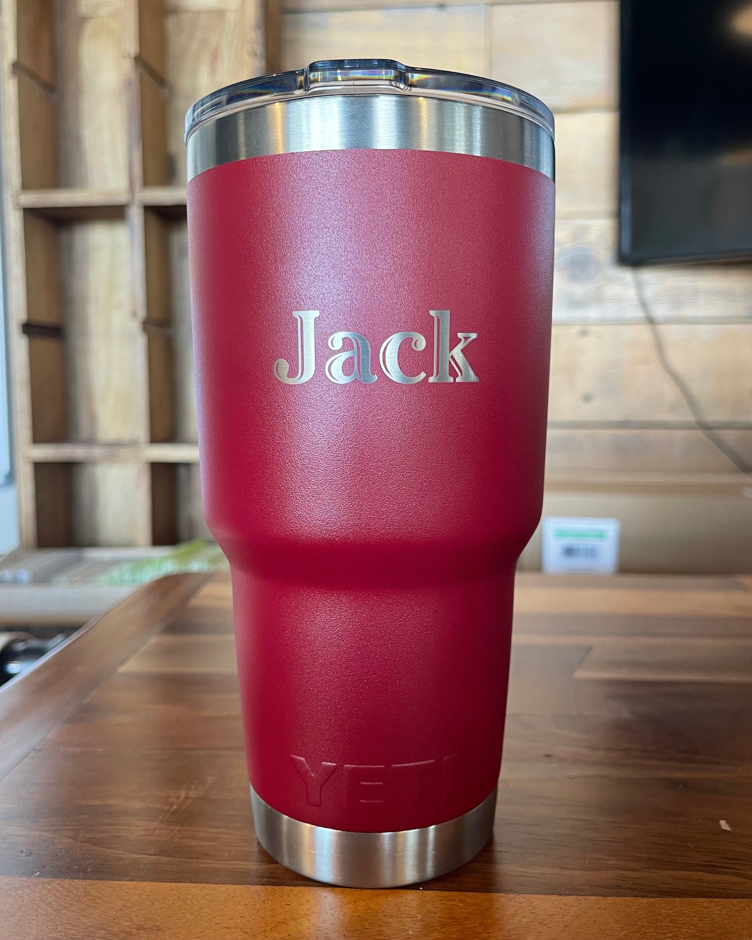 Personalized YETI ® 30oz Stainless Steel Tumbler Laser Engraved