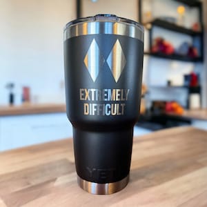 Laser Engraved YETI Tumbler: Outdoorsy Mountain Lover Gift zdjęcie 1