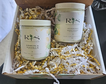 Aromatherapy Soy Candle | Handmade Essential Oil Blend for Stress Relief
