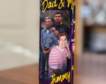 Personalisierte Dia De Los Muertos Kerze: Ofrenda Gedenkgeschenk