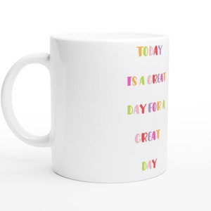 Mindset Mug, Positive Affirmations, Mother&#39;s Day Gift, Gift for Friend, Positive Mug, Inspirational Gift, Coffee Mug, Self Care Coffee Cup
