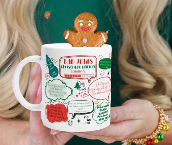 Dad Joke Mug, Funny Christmas Gift, Fathers Day Mug, Christmas