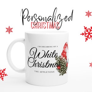 Personalized Christmas Mug