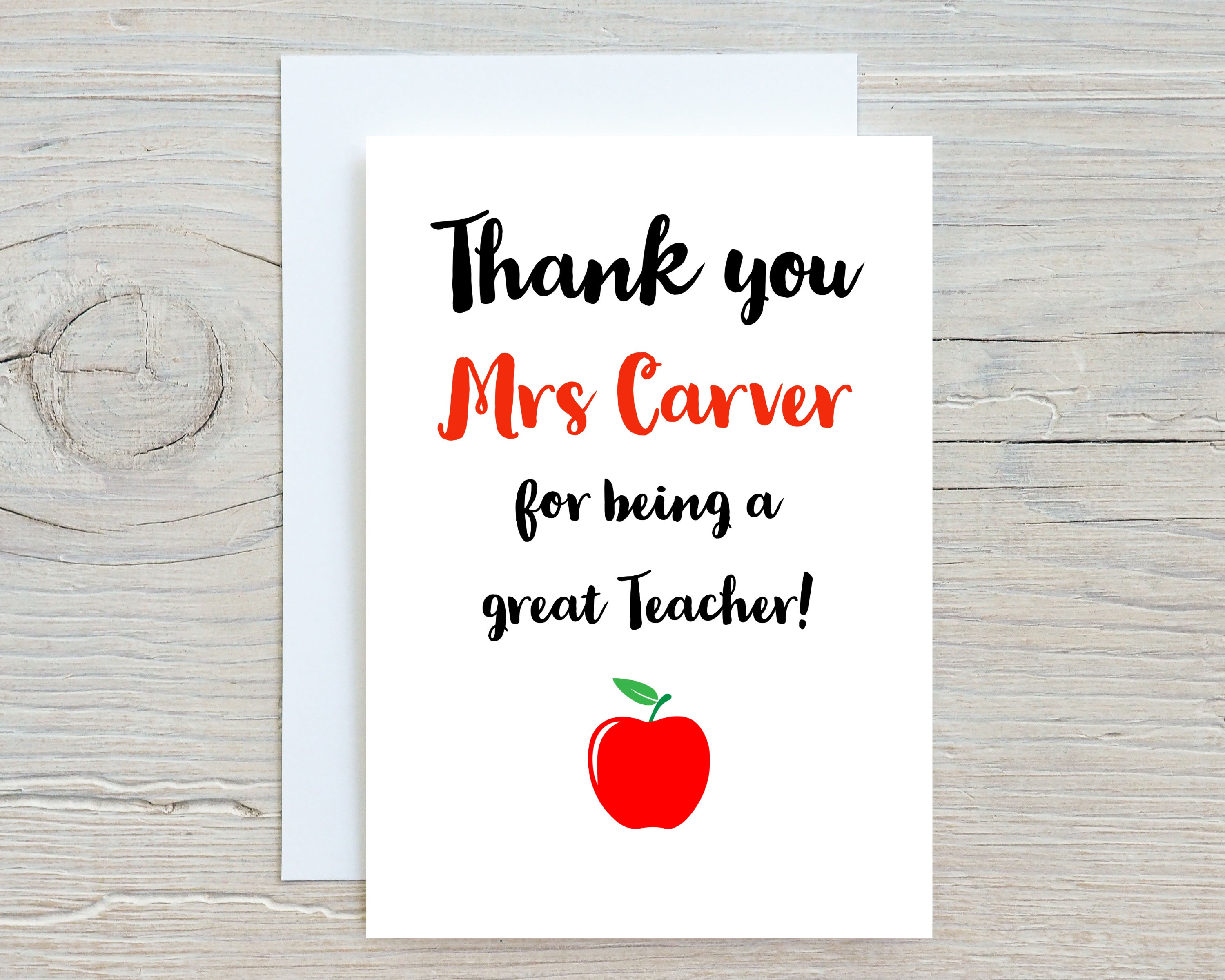 Best Teacher Printable Cards