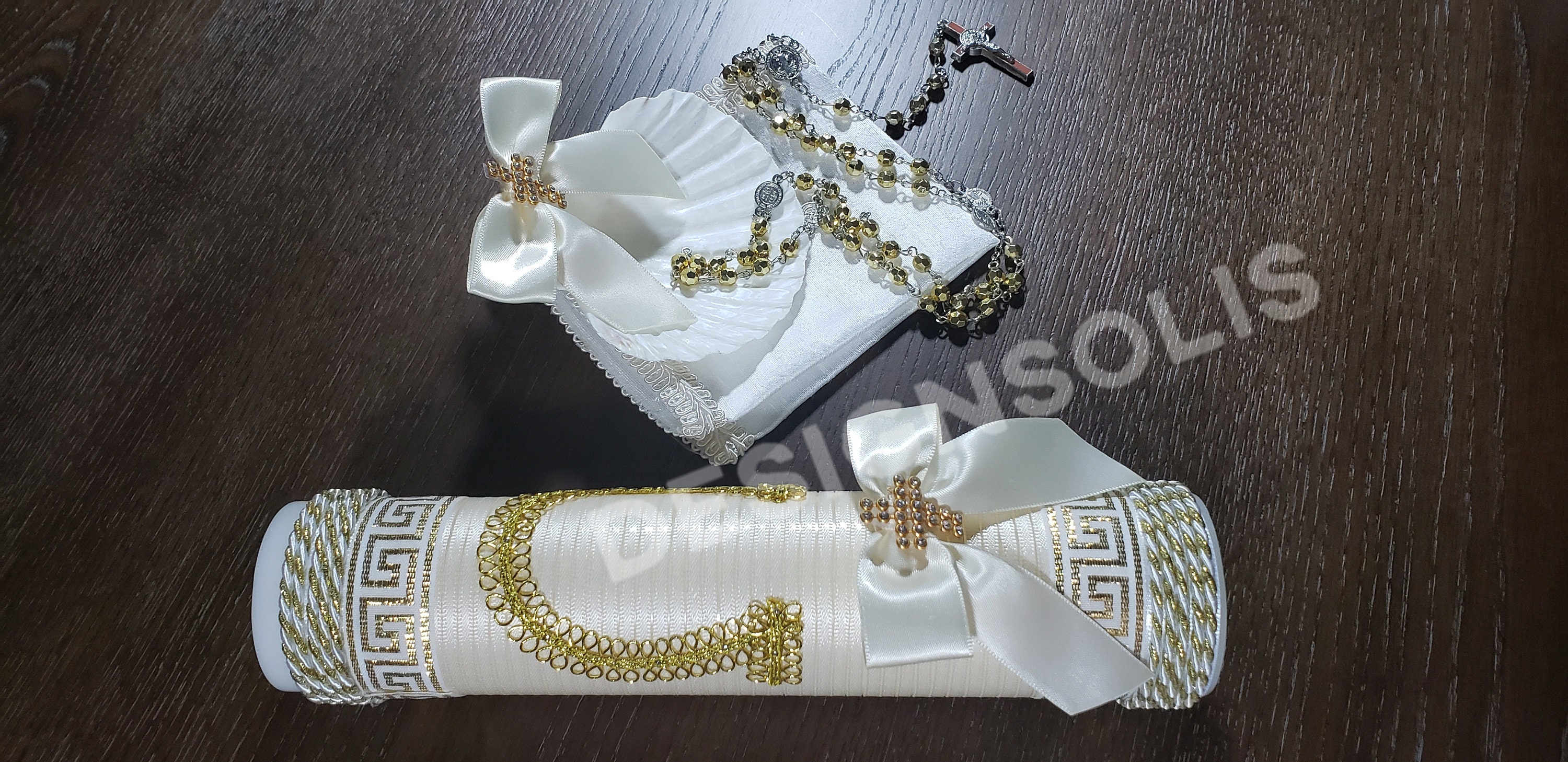 Charro Baptism (7-Piece) (Ivory/Virgin/Gold)