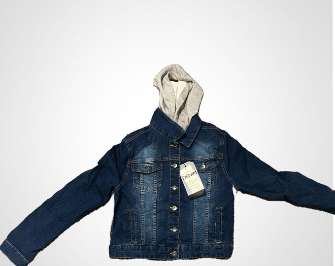 Hoodie Jean Jacket