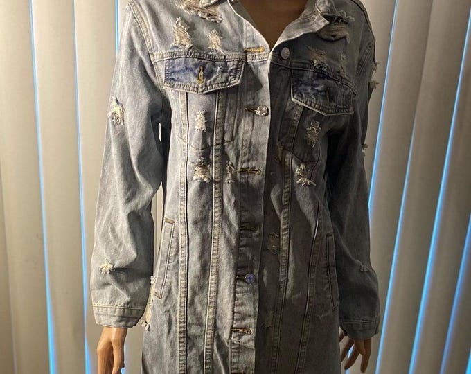 Long Jean Jacket
