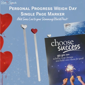 Weigh Day PAGE MARKER for Slimming World Personal Progress Weigh Day Page