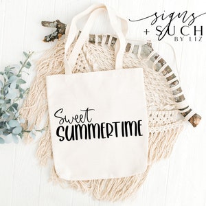 Sweet Summertime SVG PNG | Summer Digital Files | Summer Home Decor | Summer Shirt Design | Boho Summer Design
