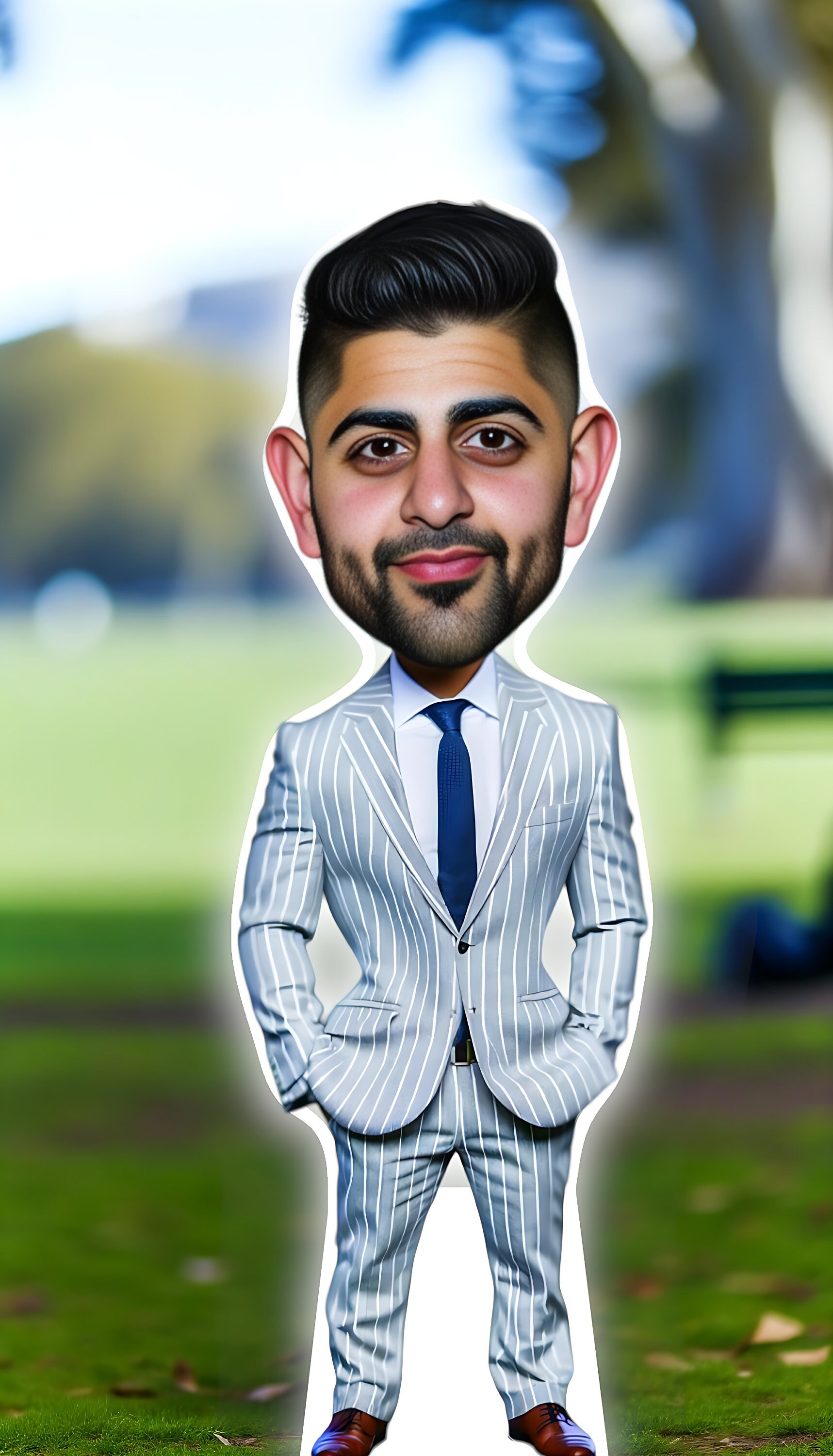 Custom Life Size Cutout, Personalized, Original or Caricature, High