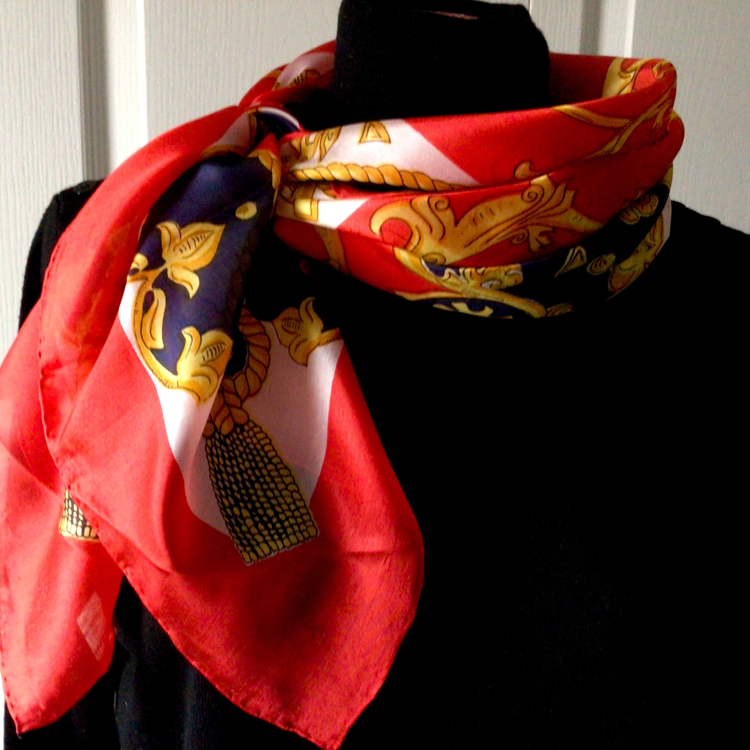 アクセサリー everyone classic silk scarf everyone classic silk scarf | everyone