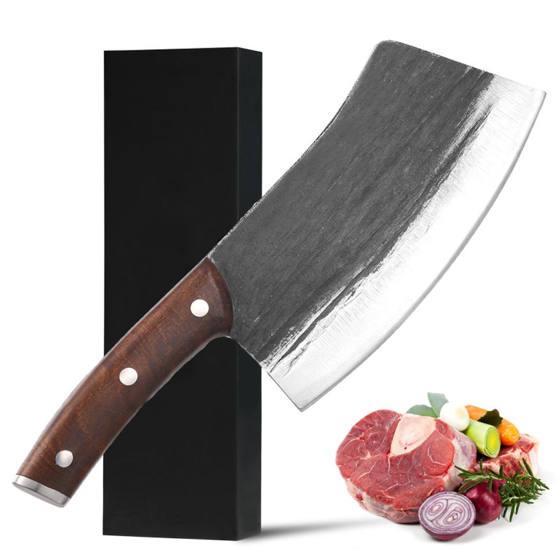 Personalized Heavy Duty Japanese Hand Cleaver Knife for Kitchen