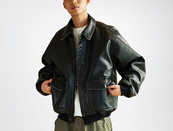 bell maxim☆羊革☆ leather ‘bomber jacket bell maxim☆羊革☆ leather 'bomber jacket