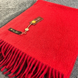 Vintage Loro Piana NWT Scarf Muffler Loro Piana Cashmere Scarf, Loro Piana Winter Neck Muffler, Loro Piana Cashmere Scarf, Vintage Shawl