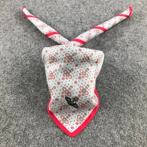 Vintage Vivienne Westwood Handkerchief, Vivienne Westwood Pocket Square, Vivienne Westwood Scarf, Vintage Vivienne Westwood Bandana