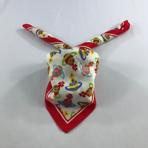 Vintage Vivienne Westwood Handkerchief, Vivienne Westwood Pocket Square, Vivienne Westwood Scarf, Vintage Vivienne Westwood Bandana