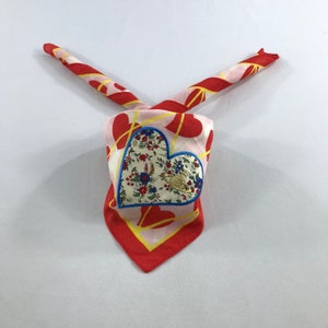 Vintage Vivienne Westwood Handkerchief, Vivienne Westwood Pocket Square, Vivienne Westwood Scarf, Vintage Vivienne Westwood Bandana