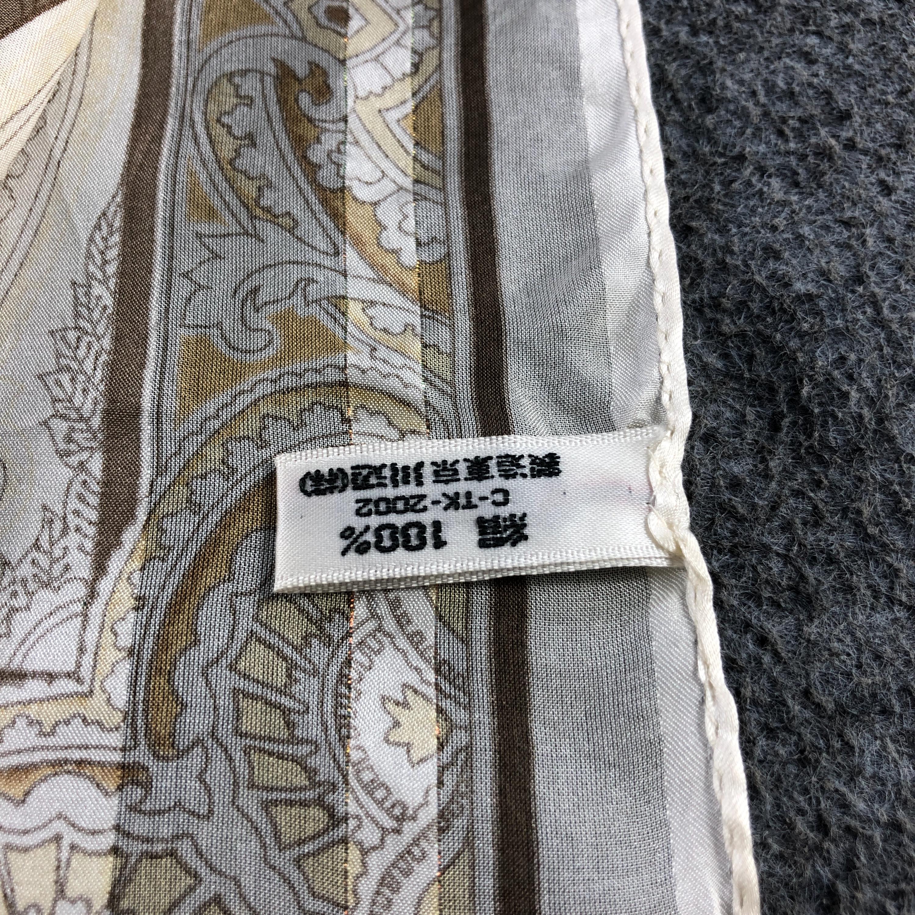 ヴィンテージ DVF ダイアン フォン ファステンバーグ シルクスカーフ